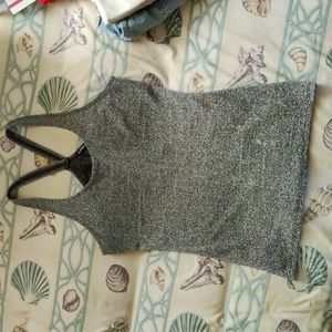 Express Tank Silver and transparent